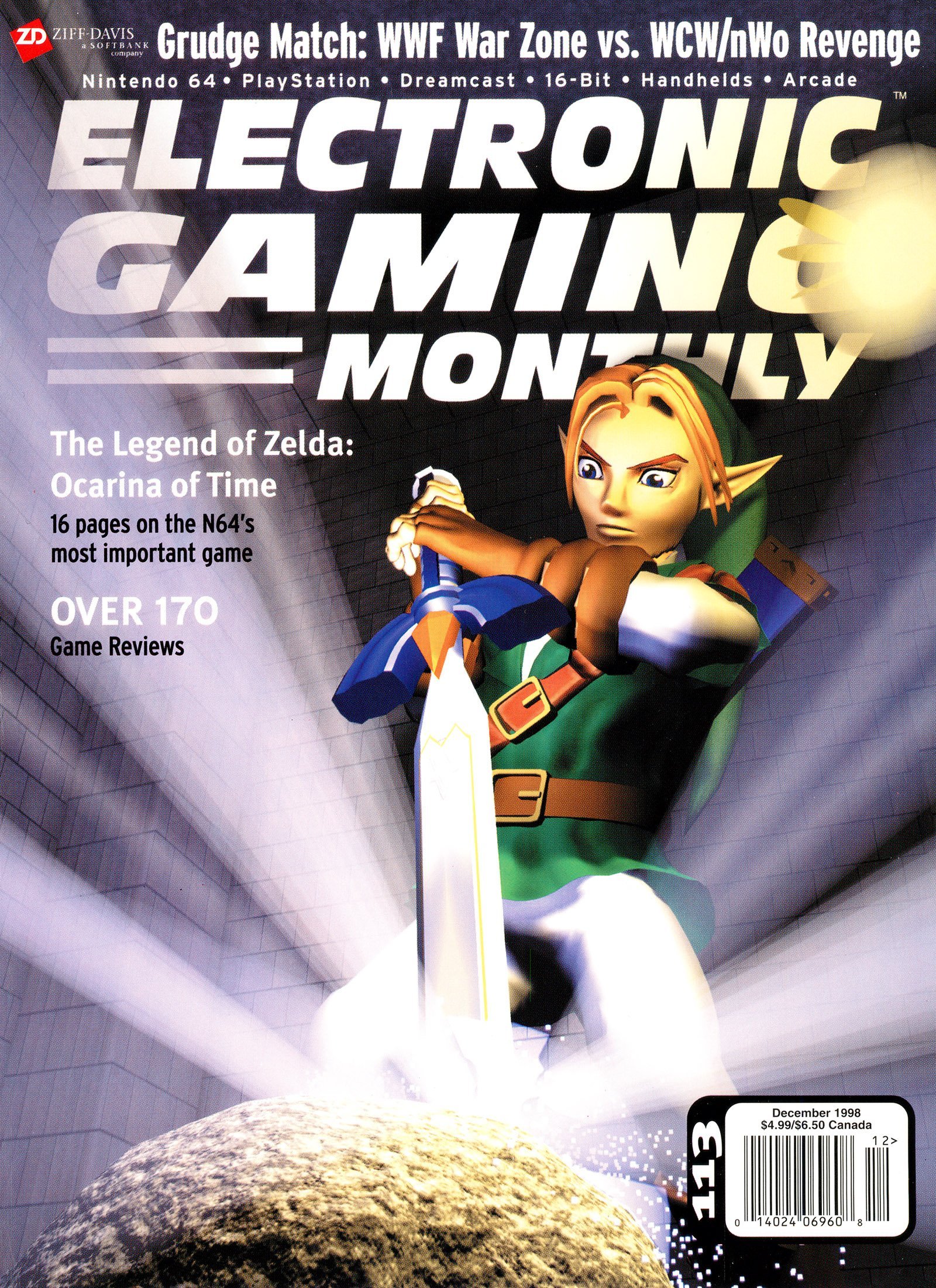 The cover of Electronic Gaming Monthly #113